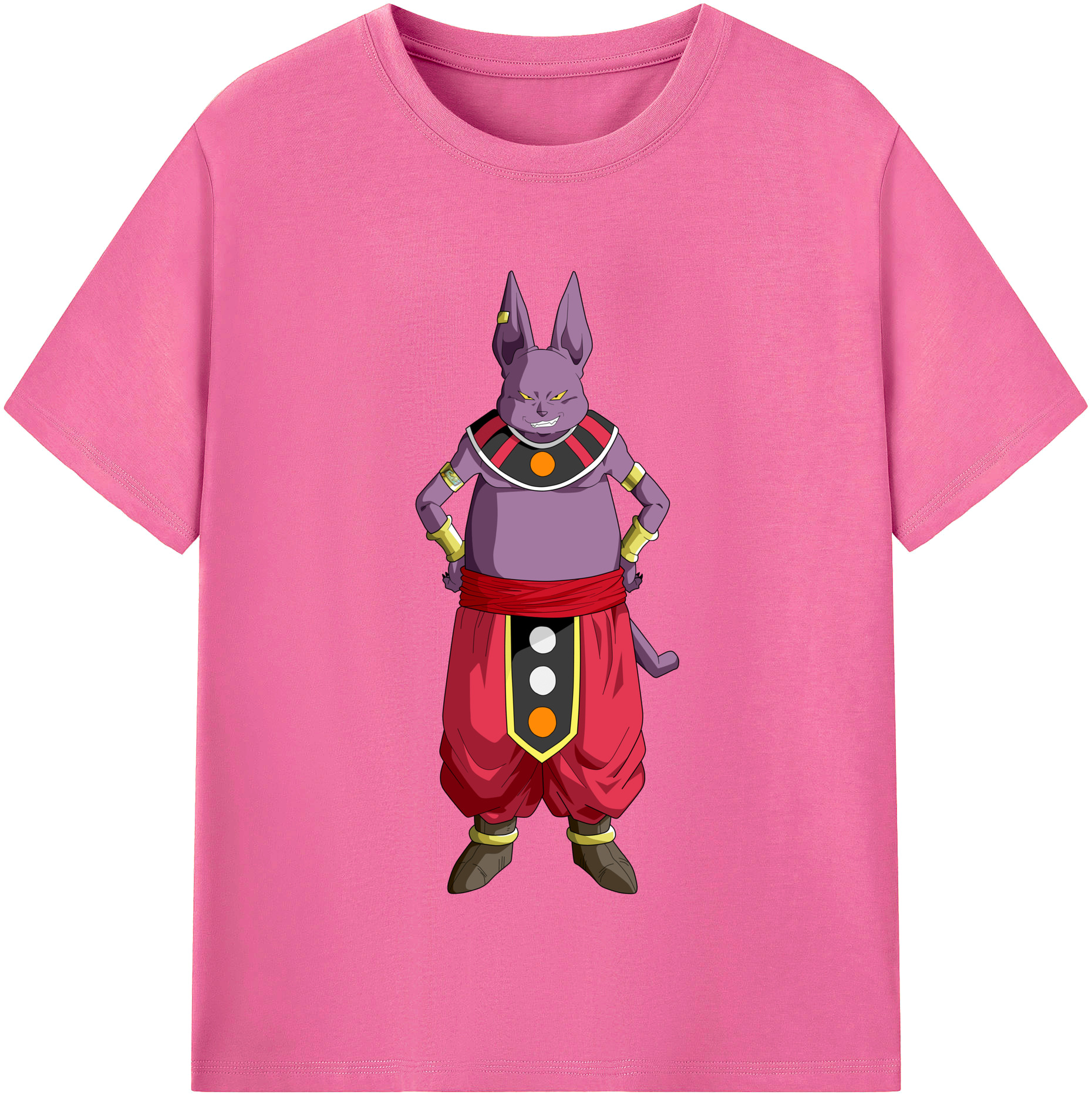 （画像用） ドラゴンボール シャンパ DRAGON BALL Champa レディースカジュアルプリントTシャツ（綿100％）